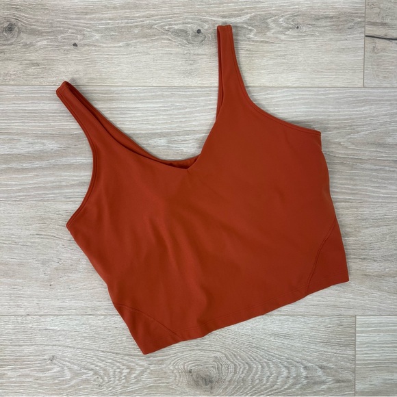 lululemon athletica Tops - Lululemon Canyon Orange Align Tank Top